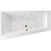 Акриловая ванна Excellent Sfera 170x100 L WAEX.SFL17.RELAX.BR с гидромассажем