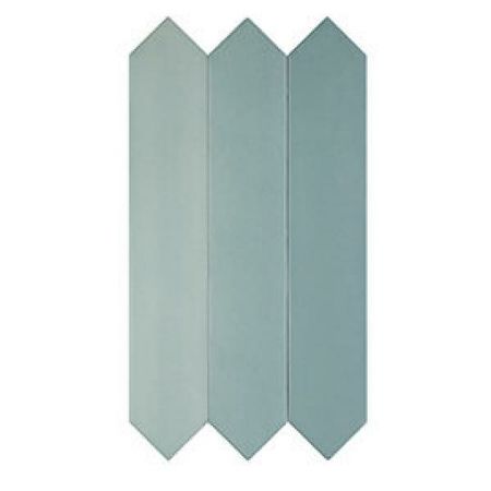 Керамическая плитка DNA Tiles Candy Crayon Blue 128394 настенная 4,3х24,3 см