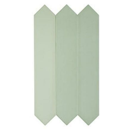 Керамическая плитка DNA Tiles Candy Crayon Mint 128395 настенная 4,3х24,3 см