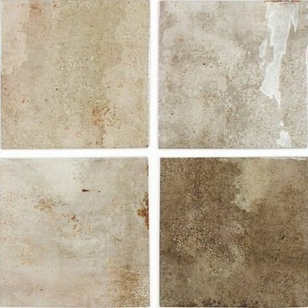 Керамическая плитка DNA Tiles Enamel Square Truffle 123080 настенная 12,5х12,5 см