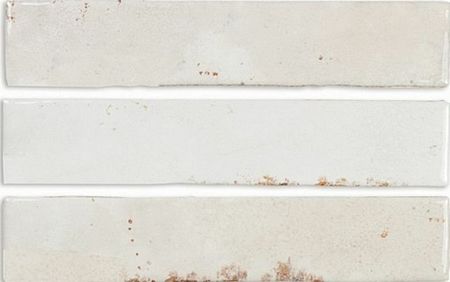 Керамическая плитка DNA Tiles Enamel White 123139 настенная 5х25 см