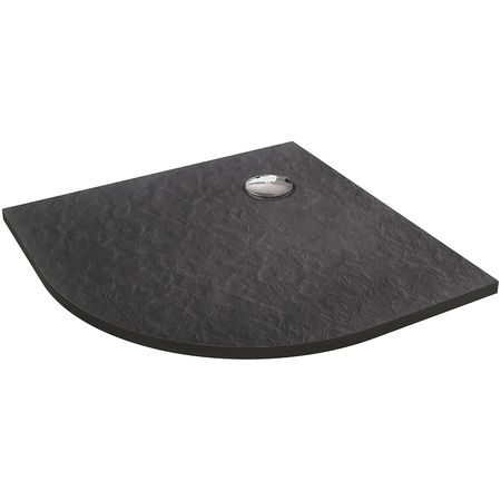 Душевой поддон из искусственного камня Jacob Delafon Tolbiac 90x90 E6D329RU-NGM Черный матовый