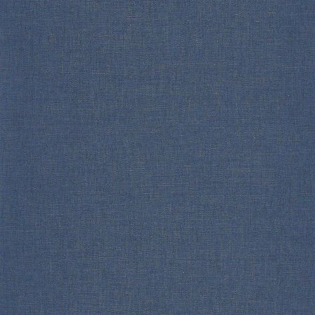 Обои Caselio Linen Edition 103236032 Винил на флизелине (0,53*10,05) Синий, Однотонные/Рогожка