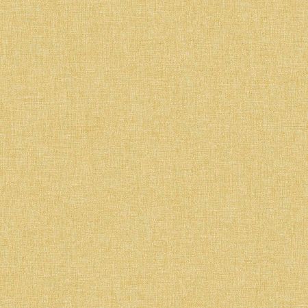 Обои Caselio Linen Edition 68523817 Винил на флизелине (0,53*10,05) Желтый/Оранжевый, Однотонные/Рогожка
