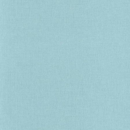Обои Caselio Linen Edition 68526523 Винил на флизелине (0,53*10,05) Бирюзовый/Голубой, Однотонные/Рогожка