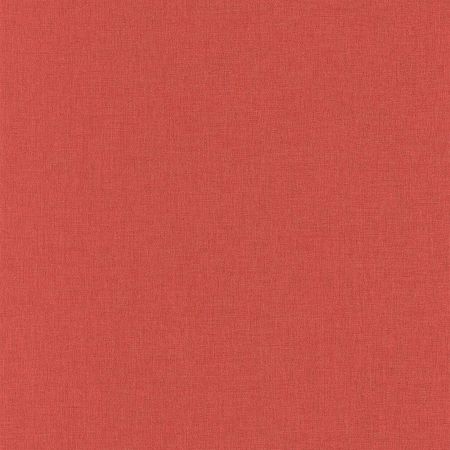 Обои Caselio Linen Edition 68528000 Винил на флизелине (0,53*10,05) Красный, Однотонные/Рогожка