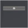 Душевой поддон из искусственного камня Allen Brau Infinity 90x90 8.21001-AM Антрацит