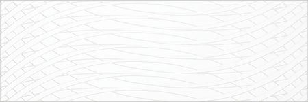 Керамическая плитка Gravita Satin White Across настенная 30х90 см