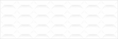 Керамическая плитка Gravita Satin White Hexa настенная 30х90 см