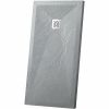 Душевой поддон из искусственного камня Vincea 100x90 VST-4SR9010G Серый