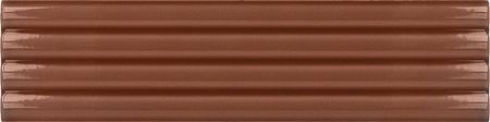 Керамическая плитка Equipe Costa Nova Onda Terra Glossy 28495 настенная 5х20 см