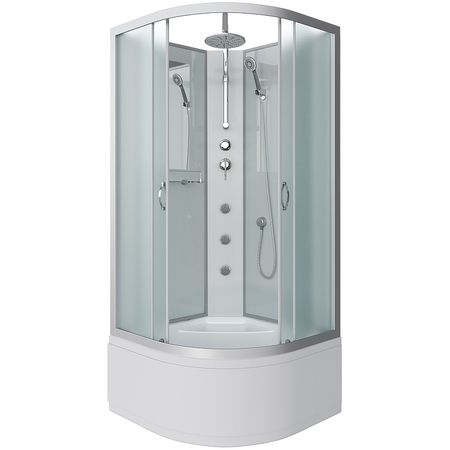 Душевая кабина Niagara Classic 100x100 NG-2309-14BKTG с гидромассажем