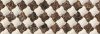 Керамическая плитка Click Ceramica Clasic Decor Dark CLC000003 настенная 25х75 см