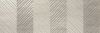 Керамическая плитка Porcelanite Dos 9542 Sakai Silver Relieve Hiroki PCD000043 настенная 30х90 см