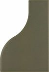 Керамическая плитка Equipe Curve Garden Green Matt 28862 настенная 8,3х12 см