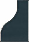 Керамическая плитка Equipe Curve Ink Blue 28852 настенная 8,3х12 см