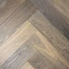 Паркетная доска Hain Елочка венгерская Oak Smoked Rawoptic classic 714х119х12 мм