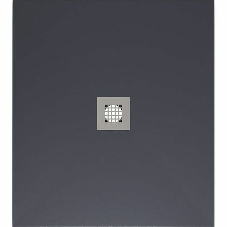 Душевой поддон из искусственного камня Allen Brau Priority 90x90 8.31002-AM Антрацит