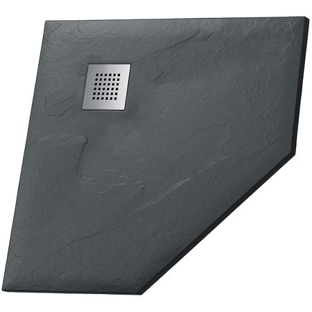 Душевой поддон из искусственного камня Grossman Strong 100x100 GR-S2100100D Графит