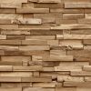 Обои Grandeco Ciara A 64001 Винил на флизелине (0,53*10,05) Коричневый, Под дерево