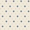 Керамическая плитка Petracers Grand Elegance Giglio Blu Su Panna GE GL11-08 настенная 20x20 см