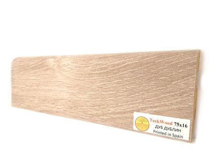 Плинтус TeckWood Дуб Дублин 2150х75х16 мм