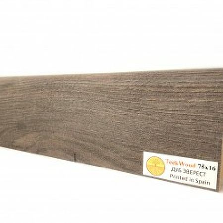 Плинтус TeckWood Дуб Эверест 2150х75х16 мм