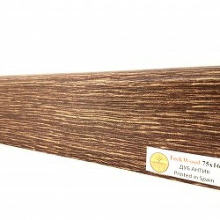 Плинтус TeckWood Дуб Антик 2150х75х16 мм