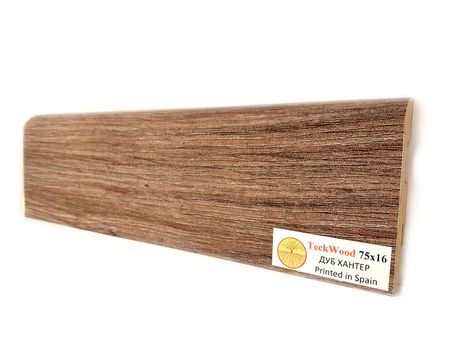 Плинтус TeckWood Дуб Хантер 2150х75х16 мм