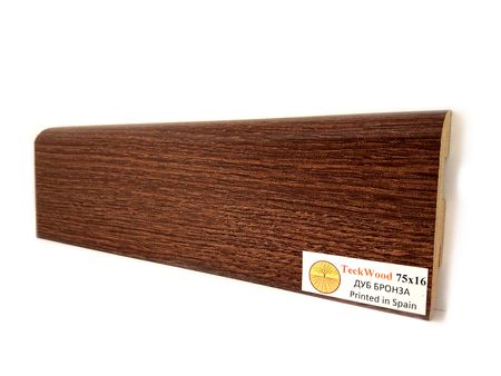 Плинтус TeckWood Дуб Бронза 2150х75х16 мм