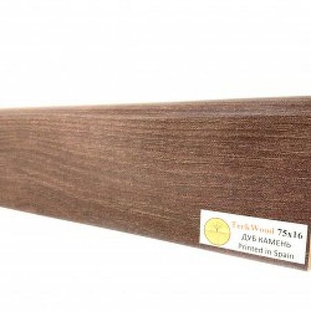 Плинтус TeckWood Дуб Камень 2150х75х16 мм