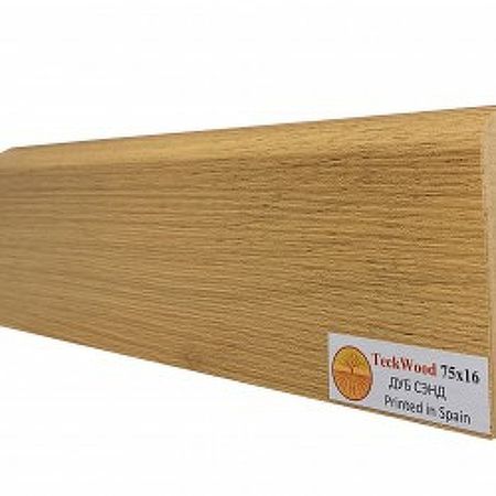 Плинтус TeckWood Дуб Сэнд 2150х75х16 мм
