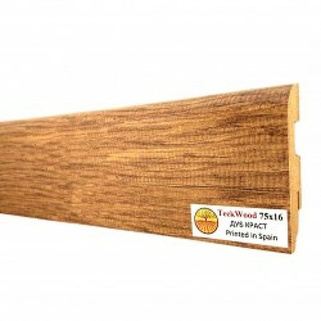 Плинтус TeckWood Дуб Краст  2150х75х16 мм