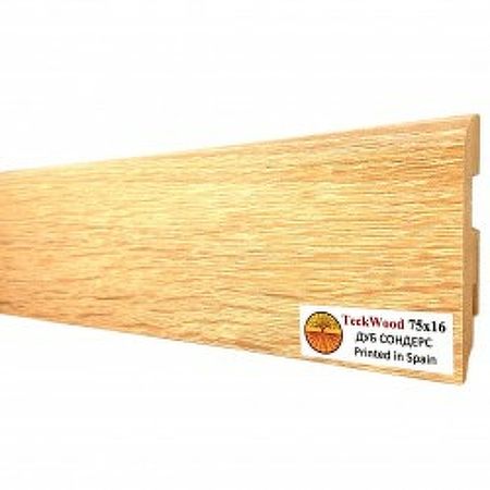 Плинтус TeckWood Дуб Сондерс 2150х75х16 мм
