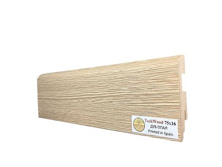 Плинтус TeckWood Дуб Опал 2150х75х16 мм