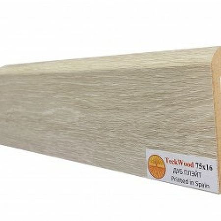 Плинтус TeckWood Дуб Плэйт 2150х75х16 мм
