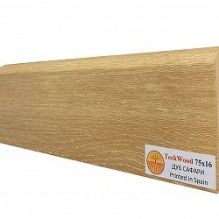 Плинтус TeckWood Дуб Сафари 2150х75х16 мм