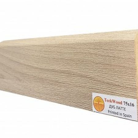 Плинтус TeckWood Дуб Латте 2150х75х16 мм