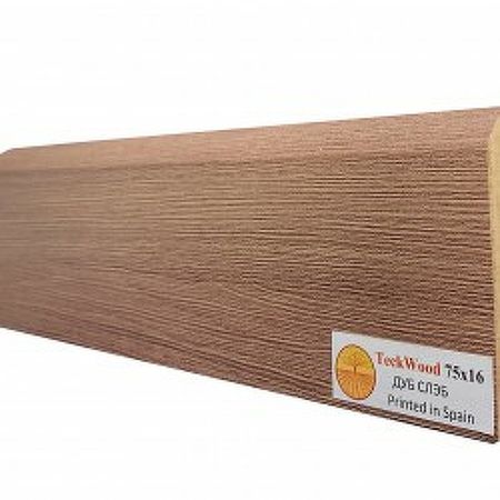 Плинтус TeckWood Дуб Слэб 2150х75х16 мм