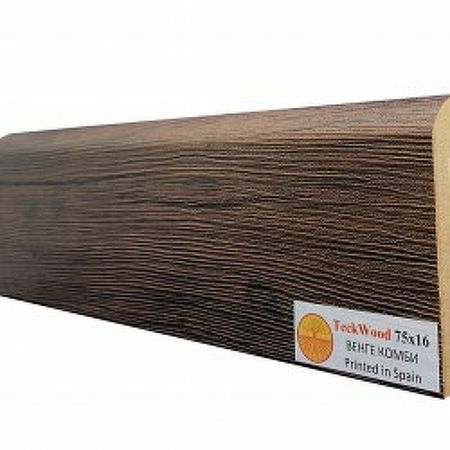 Плинтус TeckWood Венге Комби 2150х75х16 мм