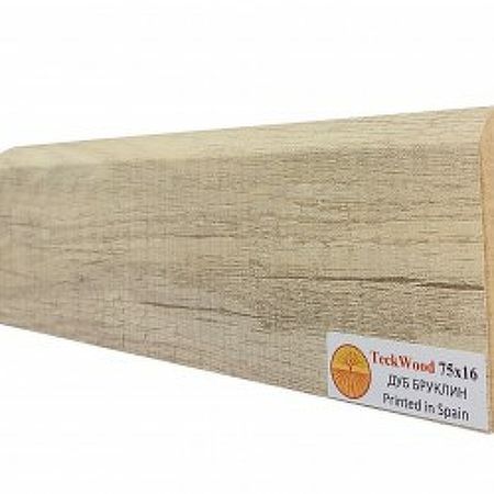 Плинтус TeckWood Дуб Бруклин 2150х75х16 мм
