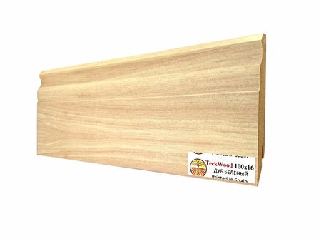 Плинтус TeckWood Дуб беленый 2150х100х16 мм