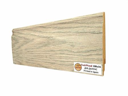 Плинтус TeckWood Дуб Даллас 2150х100х16 мм