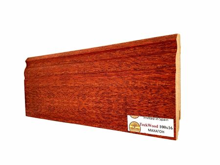 Плинтус TeckWood Махагон 2150х100х16 мм