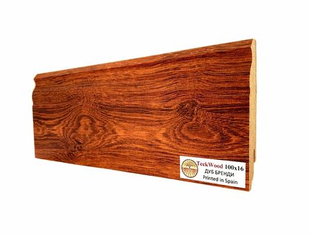 Плинтус TeckWood Дуб Бренди 2150х100х16 мм