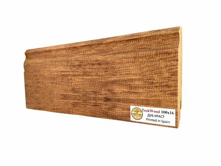 Плинтус TeckWood Дуб Краст 2150х100х16 мм