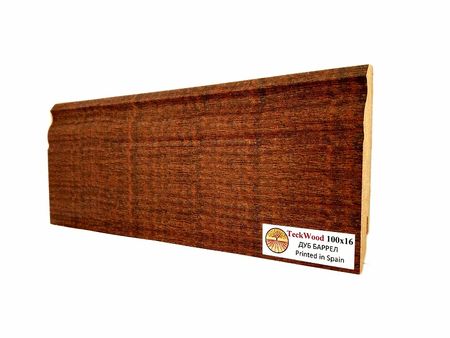 Плинтус TeckWood Дуб Баррел 2150х100х16 мм