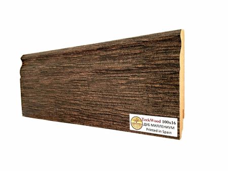 Плинтус TeckWood Дуб Миллениум  2150х100х16 мм