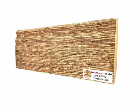 Плинтус TeckWood Дуб Флекс 2150х100х16 мм