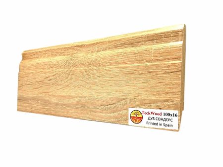 Плинтус TeckWood Дуб Сондерс 2150х100х16 мм